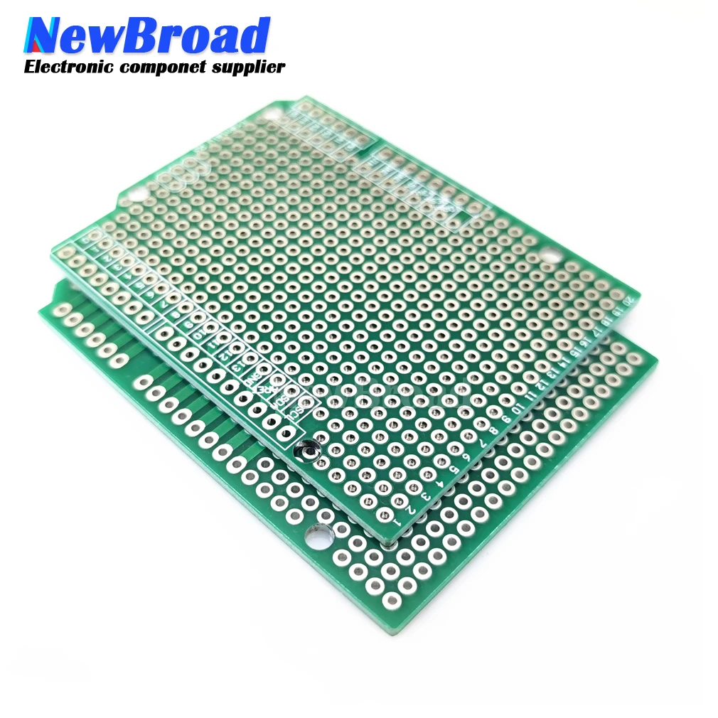 Pcb board Breadboard prototype 1 pcs Prototype PCB Board For Arduino UNO R3 ATMEGA328P Shield Board Breadboard Protoshield DIY FR4 2.54mm Pitch Thickness 1.6mm