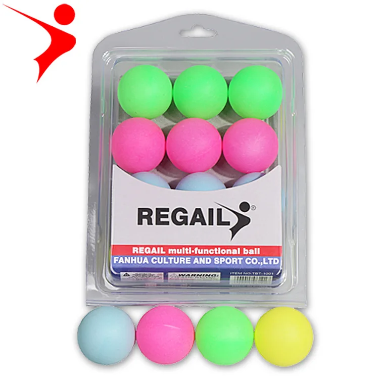 

Ray Gal Boxed Color Plastic Table Tennis Toy Draw Decoration Ping Pong