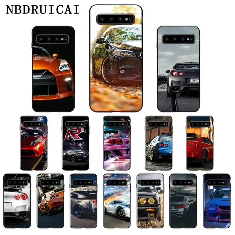 

Colored text on black background DIY drawing Phone Case Cover for Samsung S9 plus S5 S6 edge plus S7 edge S8 plus S10 E S10 plus