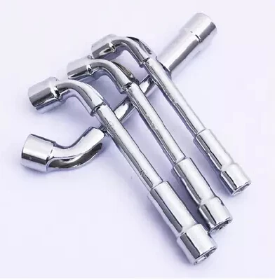 

For Perforated pipe type L-type socket wrench hex wrench elbow curved handle sleeve 7/14/16/24mm,4PCS