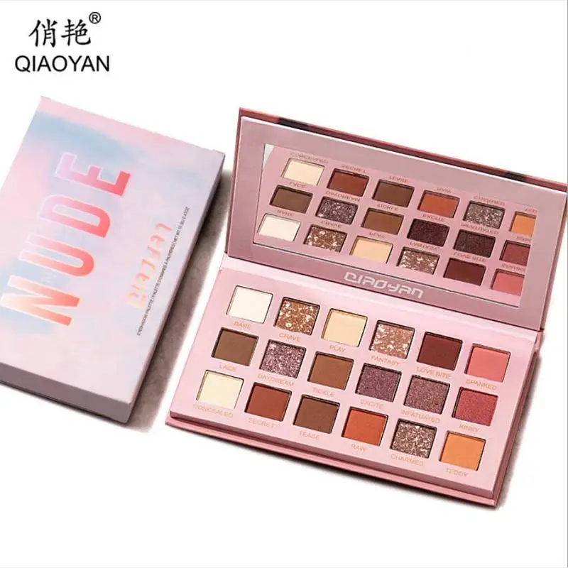 Cosmetic Matte Eye Shadow 12 Colors Make Up Set Nudes Pallete Eyeshadow Palette Brighten