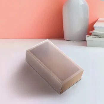 

6Pcs Kraft Paper Drawer Boxes Tea Packaging Box Paper Gift Packing Cases