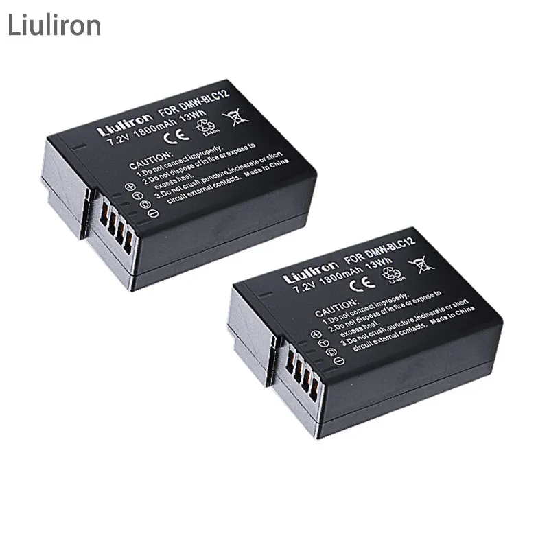 DMW-BLC12 DMW-BLC12E ДМВ BLC12 Li-Ion Батарея+ USB Dual Зарядное устройство для цифрового фотоаппарата Panasonic FZ1000 FZ200 FZ300 G5 G6 G7 GH2 BLC12 Батарея