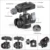 Ulanzi Arca Swiss Plate Tripod Head Ballhead Extend Cold Shoe Ball Head for LED Light Microphone 10KG Playload DSLR Tripod Head