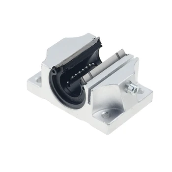 

1PC TBR16UU TBR20UU TBR25UU TBR30UU Linear Ball Bearing Support Block CNC Router for 3D printer parts linear rail