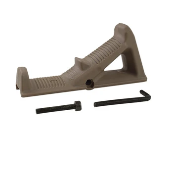 

Tactical Pistol Front Grip Environment Friendly Anti-Rust Lightweight Airsoft High Quality Airsoft Tactical Gamed Triangle Grips