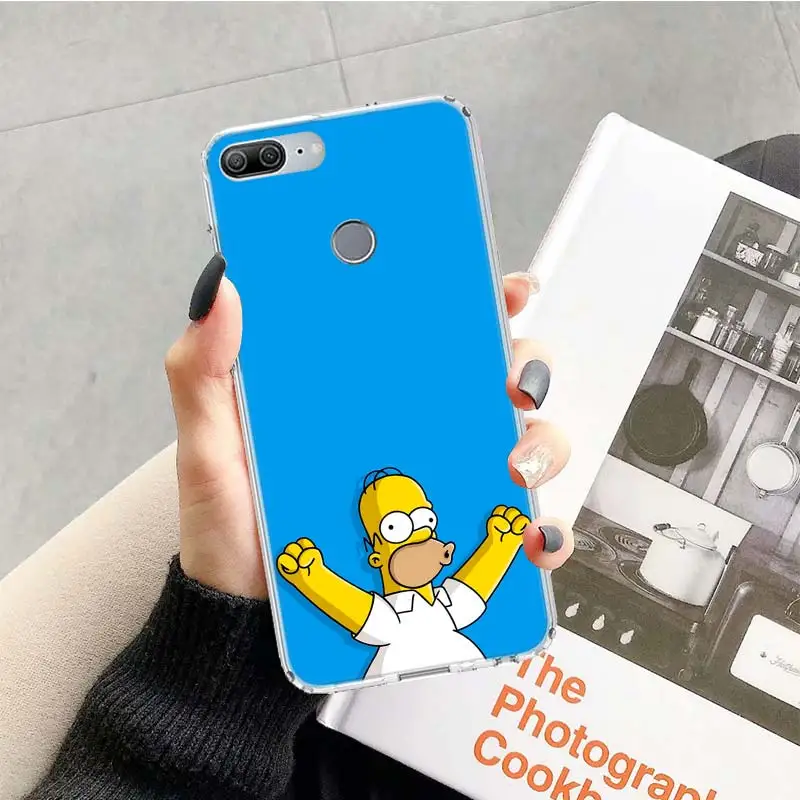 TR164-9 Симпсонов! Чехол для huawei Honor 9 10 20 Lite рro 9X 8X 8A 8C фотоаппаратов моментальной печати 7S 7A 7C Y5 Y6 Y7 Y9 мягкий чехол для мобильного телефона чехол Coque - Цвет: TR164-9
