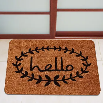 

Entrance Door Floor Mat Rectangle Shape Solid Color Rugs Non-Slip Carpet Welcome Doormat For Hallway Bathroom Kitchen