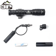 Уличный Тактический светильник M600DF с двойным топливом, светодиодный светильник для скаута, 1400 люменов, фонарь для страйкбола, MILSTD-1913, оружейный светильник s WD04001