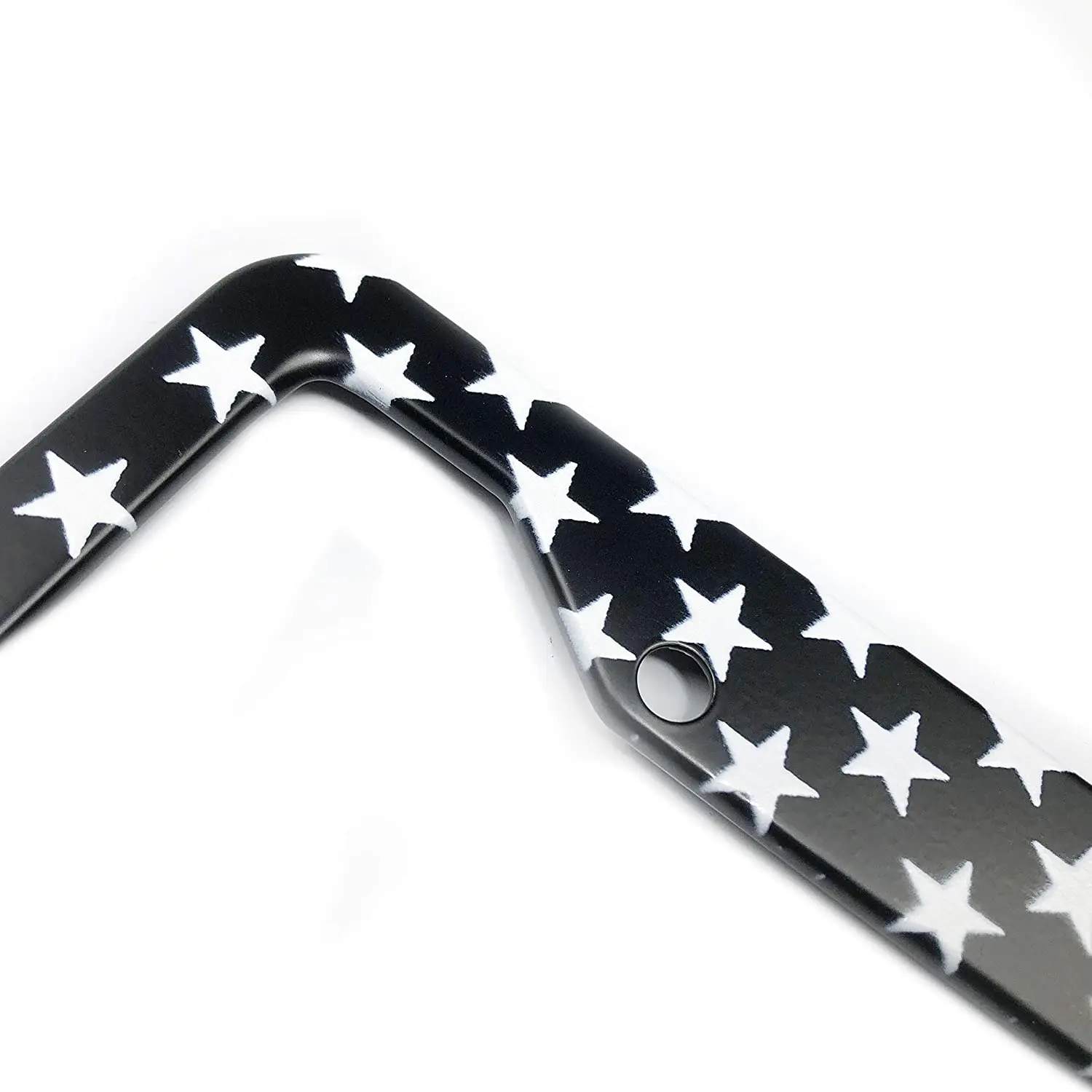 Police Firefighter EMT Flag License Plate Frames Alumina Car Licence Plate Decor Frame Army Engineer Frame Military Tag