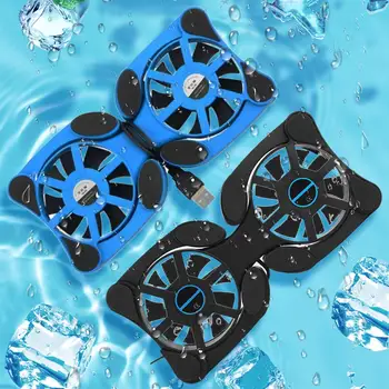

2 Fan Laptop Radiator Foldable Portable USB Cooling Pad for Computer Notebook