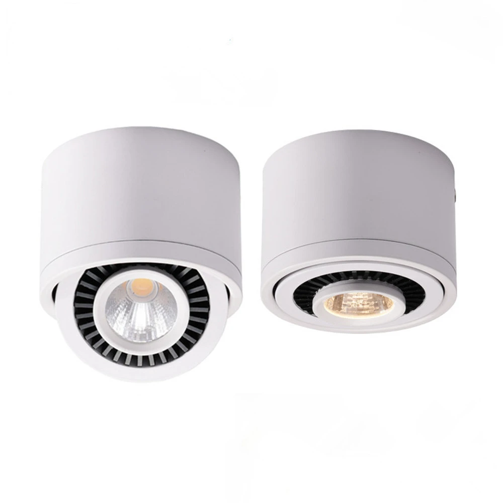 DVOLADOR-Dimmable-LED-Spot-Light-Ceiling-Lamp-15W-9W-7W-5W-360-Degree-Rotating-Surface-Mounted
