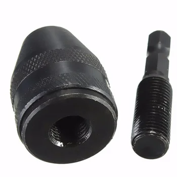 

Impact Screwdriver Quick Change Driver Drill Chuck Tool Adapter Hex Shank Accessories Keyless