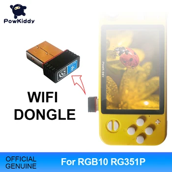 

POWKIDDY Wireless WIFI Dongle Receive Suitable For Powkiddy RGB10 RG351P Handheld Game Console WIFI Adapter