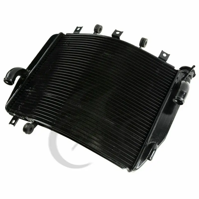 Refrigerador de Radiador de Alumínio da Motocicleta para Kawasaki Ninja 05-06 Zx6r Zx636 Zx6rr Zx600 5 Arrefecimento do motor e acessórios