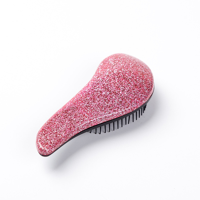 Hot Magic Handle Comb Anti-static Massage Hair Brush Tangle Detangle Shower Massage Hairbrush Comb Salon Hair Styling Tool