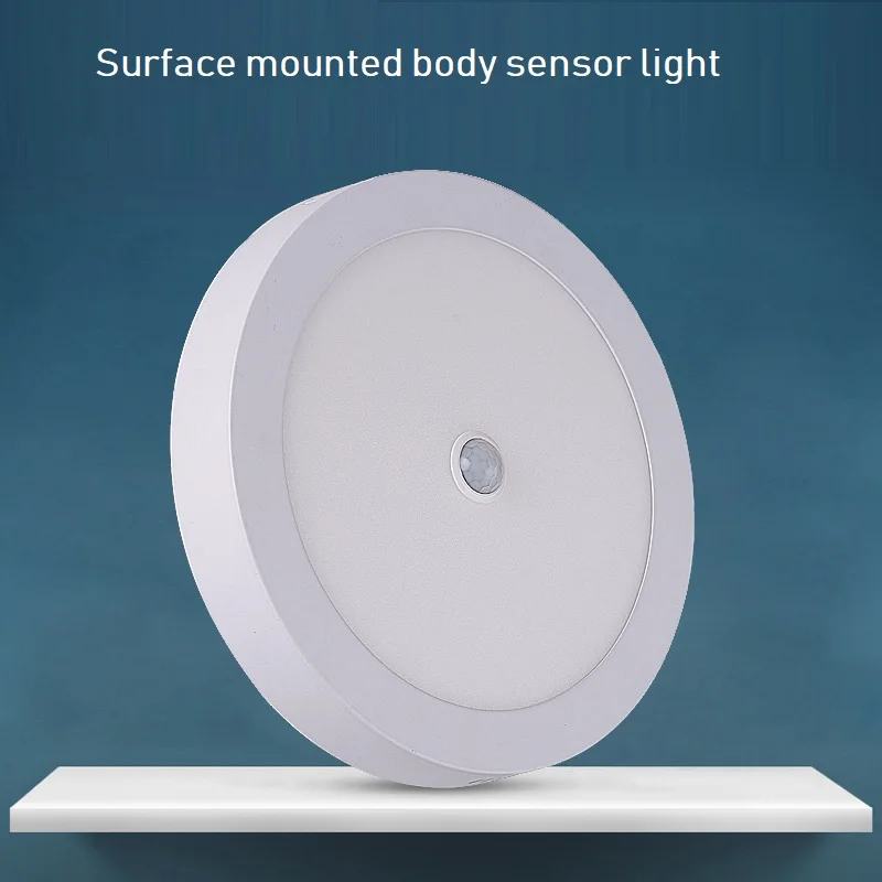 

LukLoy Infrared Human Body Sensor Downlight LED Radar Sensor Surface Mounted Spotlight LED Control Induction Ceiling Down Light