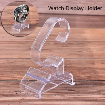 

Practical Clear Acrylic Watch Display Holder Bracelet Stand Rack Showcase Tool Fashion Transparent Wristwatch Light Weight Stand