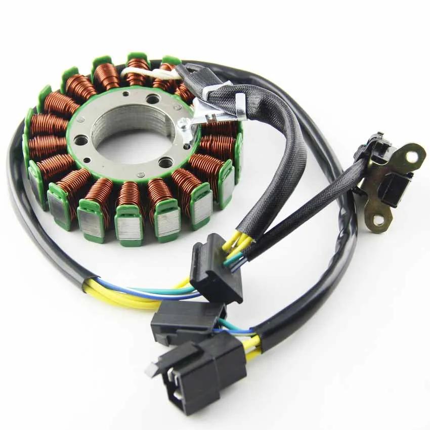 Мотоцикл магнитная катушка статора 18 полюсов 12V катушки для Suzuki 32101-05300 3210105300 TU125 GS125 GN125