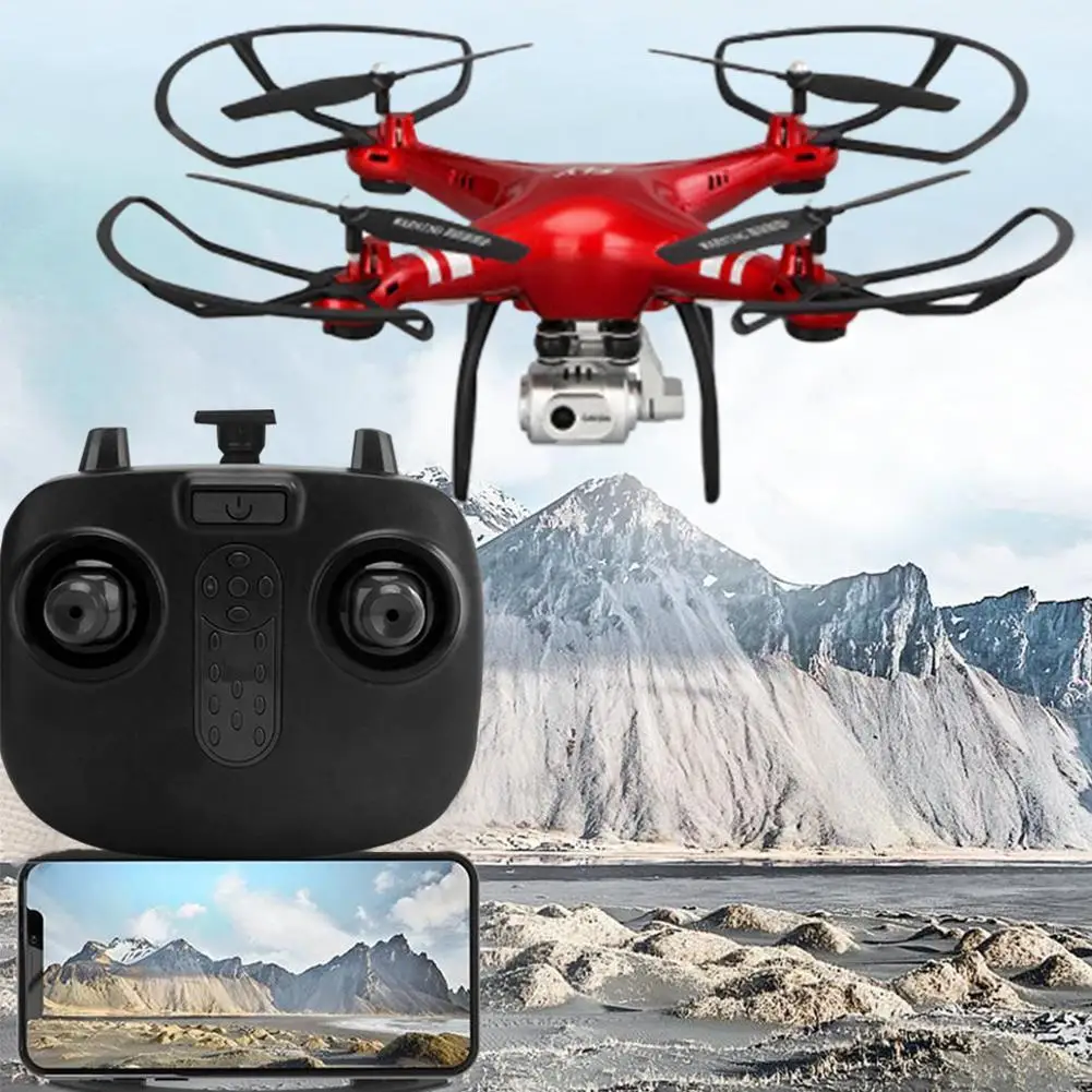 

X6 WiFi Camera Drone Quadcopter With 1080P Wifi FPV 20-25min Professional Camera Drone Helicopter Flying Time Drone Quadcop O4F2