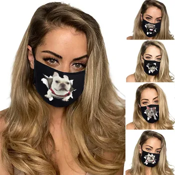 

Breathable Face Mask Mascarilla Mascarar Adult Unisex Outdoor Sports Animal Mask Cotton Mask Masque Mondkapjes