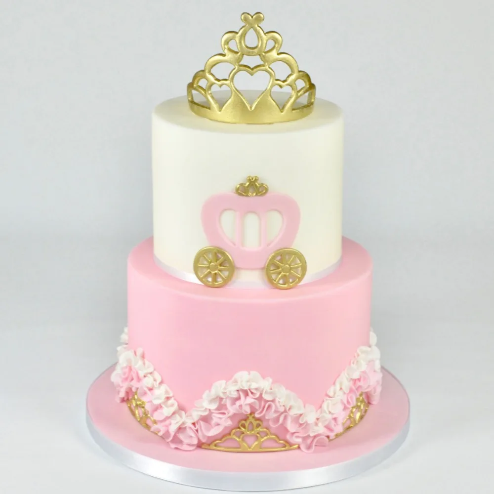 3Pcs Princess And Carriage Cookie Cutting Mold Pumpkin Shape Biscuit Mold Baking Cutter Fondant Party Mould Cake Decorating Tool2