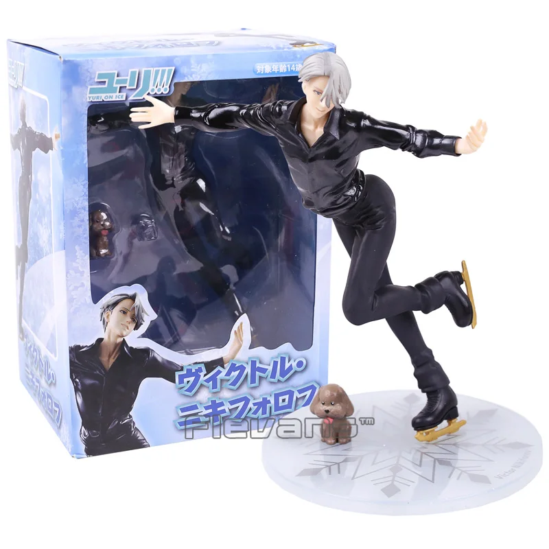 Yuri on Ice Victor Nikiforov 1/8 Масштаб ПВХ фигурка Коллекционная модель игрушки - Цвет: box