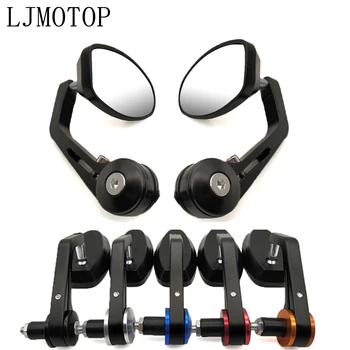 

Universal Motorcycl Handle Bar End Rearview mirror 7/8" For HONDA CBR900RR NC700 S/X VTX1300 CBR650F/CB650F CBF1000
