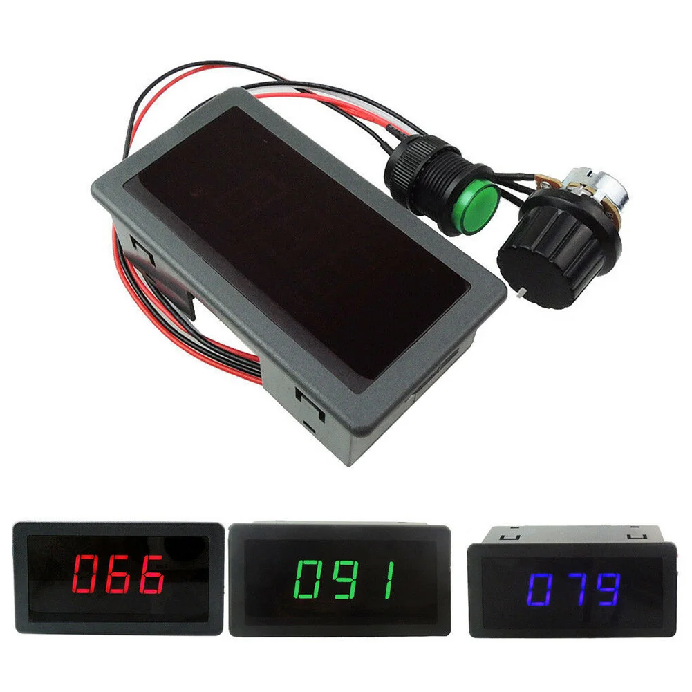 

CCM5D DC6V To 30V Digital Adjustable Stepless Speed Controller Board Motor Governor Variable Voltage LED Display Professional