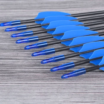

6mm Fiberglass Arrow Shaft Shooting Hunting Arrow 31inch Length Spine 800 - 12pack