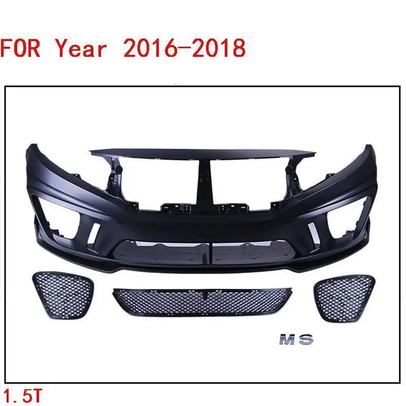 Декоративный Стайлинг модифицированные внешние аксессуары протектор задний диффузор Тюнинг автомобиля Передние Губы бамперы 16 17 18 для Honda Civic