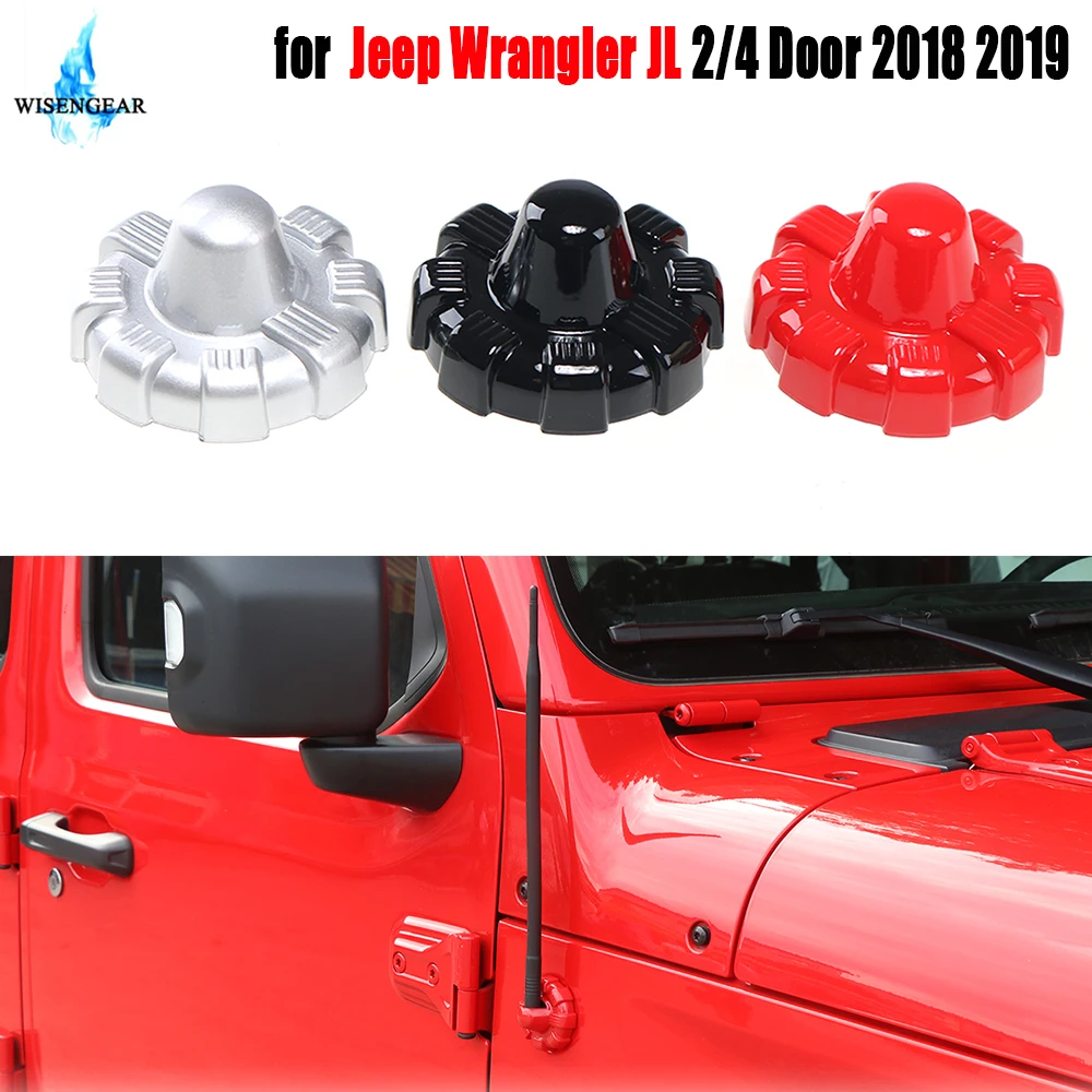 Автомобильная антенна основание внешняя крышка Декоративные наклейки для Jeep