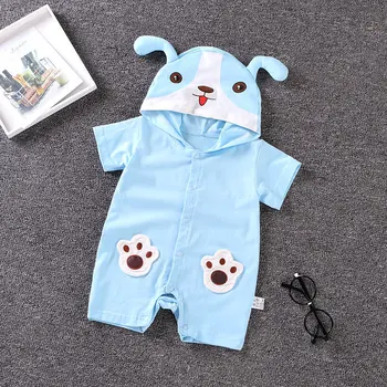 

Animal Pattern Toddler Rompers Summer Infant Jumpsuit Short Sleeve Baby Girls Clothing New Born Baby Rompers Boys Kids Jumpsuit