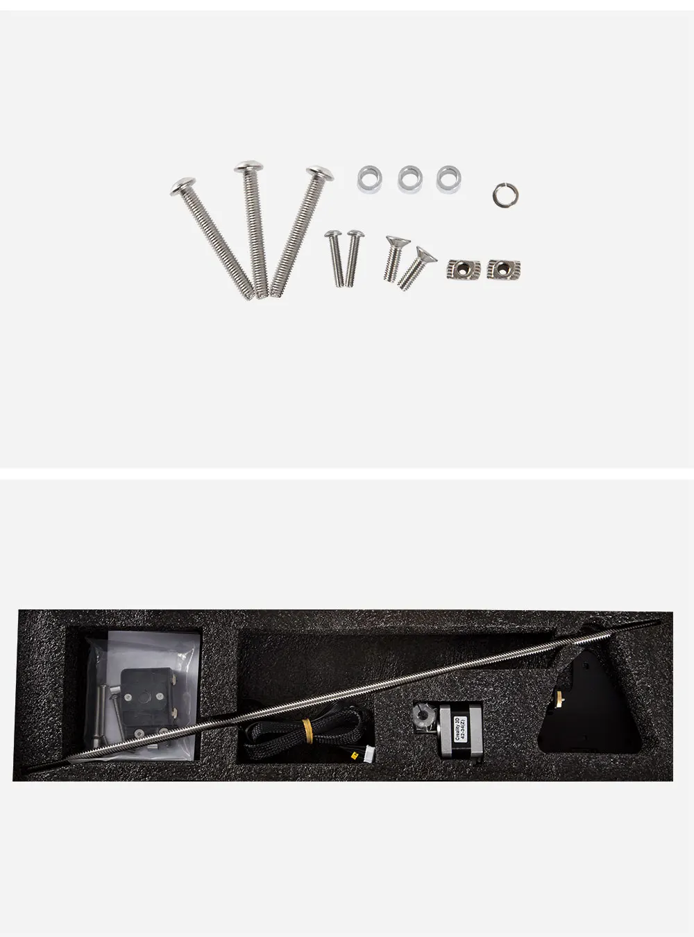 Creality 3D CR-10 520*145*75mm dual screw rod accessory kit for Creality 3D CR-10S CR-10 S4 and CR-10 S5 Printer Kit