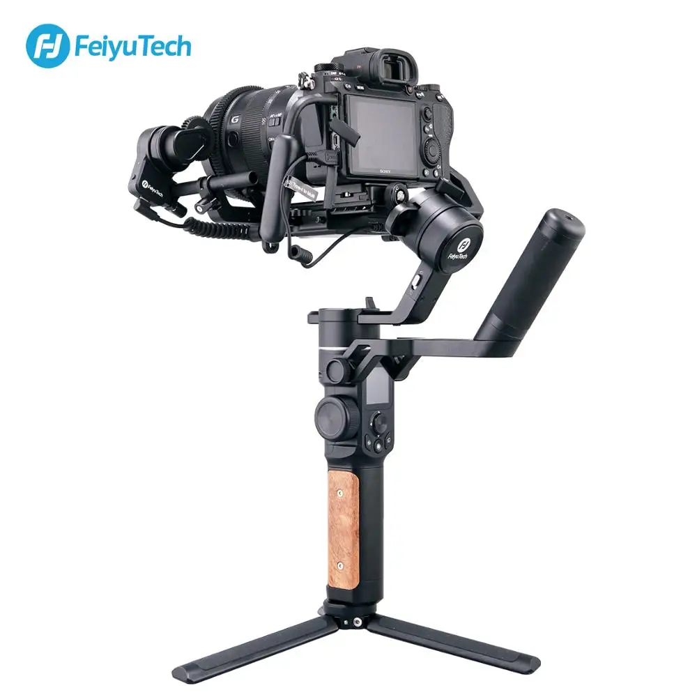FeiyuTech AK2000S 3 оси DSLR камера стабилизатор ручной видео Gimbal подходит для беззеркальная камера DSLR PK AK2000