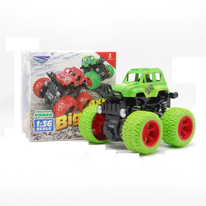 Мини 4WD роторная инерция внедорожник автомобиль игрушки для детей трение силы четыре колеса внедорожный автомобиль Инерционная модель мальчик автомобиль игрушка