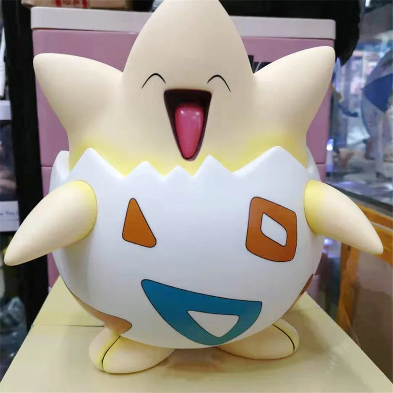 Takara Tomy фигурка 40 см покемон фигурка 1:1 большая Togepi модель статуя детские подарки 24,5 см - Цвет: Togepi
