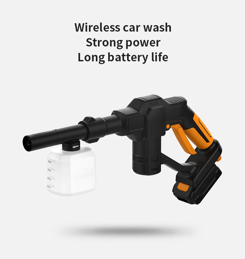 Portable Cordless Rechargable Electric Car Washer