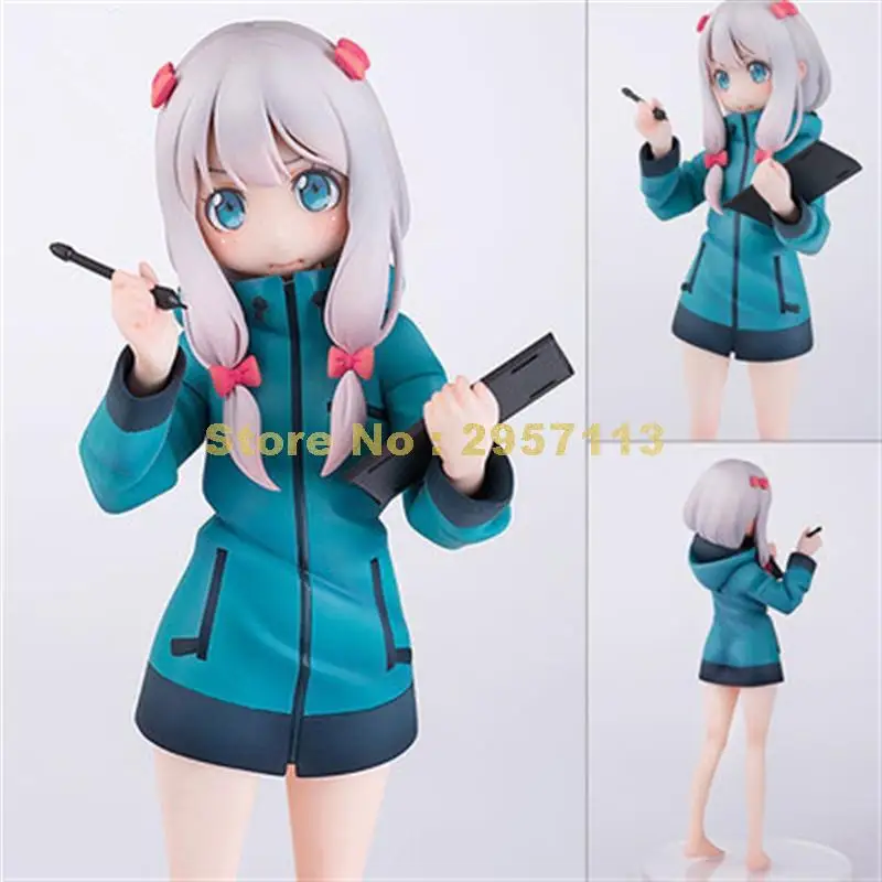 Аниме &quoteromanga-sensei&quot izumi sagiri 1/6 ПВХ Лицо Изменяемая фигурка модель куклы 19 см