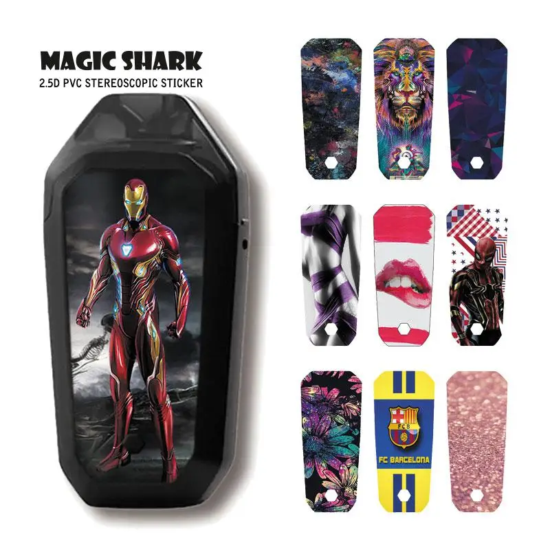 Лидер продаж чехол с наклейкой Magic Shark Железный человек сексуальная леди FC