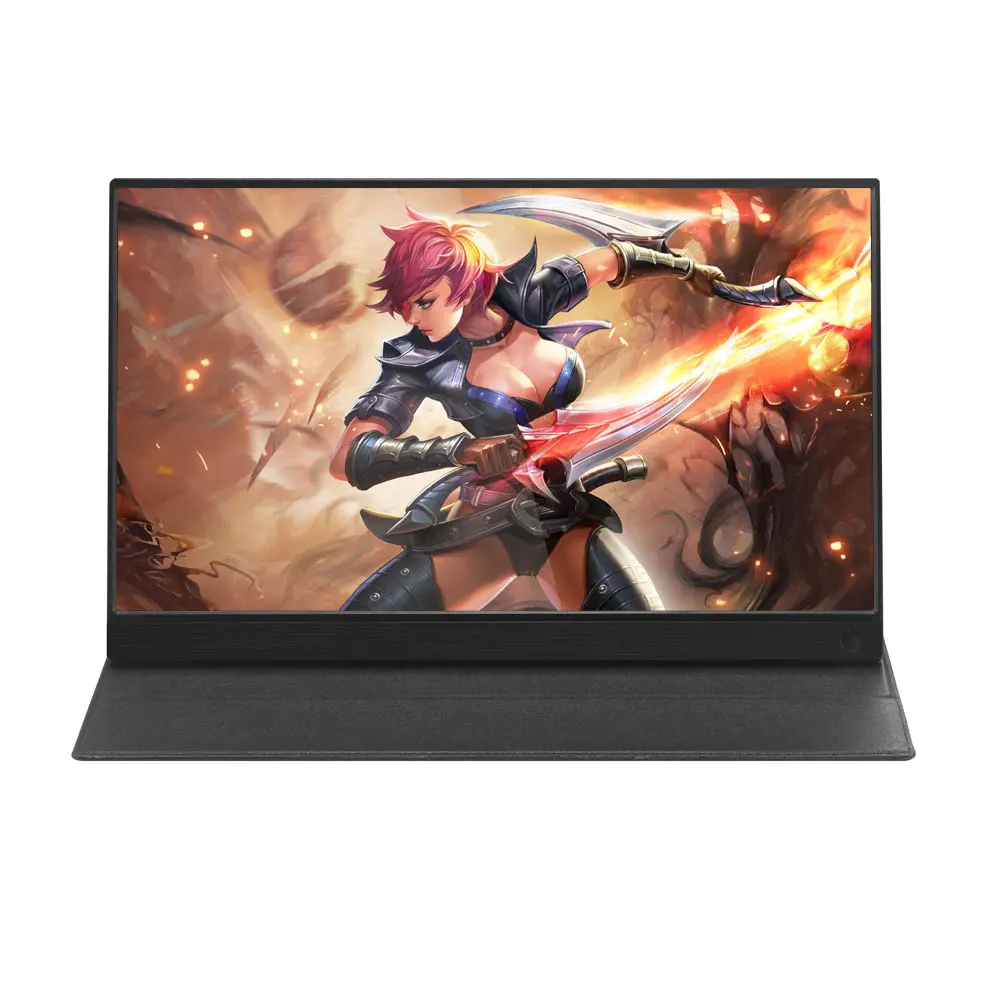 Thin Portable LCD HD Gaming Monitor 15.6 Type-C HDMI 1920*1080P Display Screen for LaptopPhoneXboxS