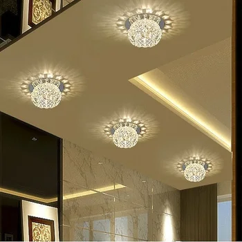 

New Gorgeous Modern Durable Crystal Lamp Exhibition Ceiling Lighting Light