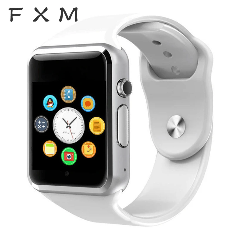 FXM женские фитнес Смарт наручные часы с Bluetooth Мужские Цифровые Спортивные счетчик шагов с sim-картой шагомер камера наручные для Android