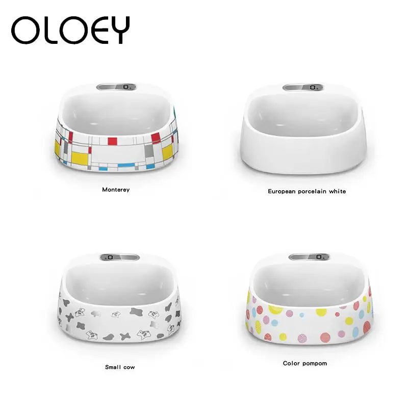 

Original ABS Pet Dog Feeder Non-slip Intelligent Weighing Multi Functional Feeding Drinking Bowls for Puppy Dog Cat Supplies