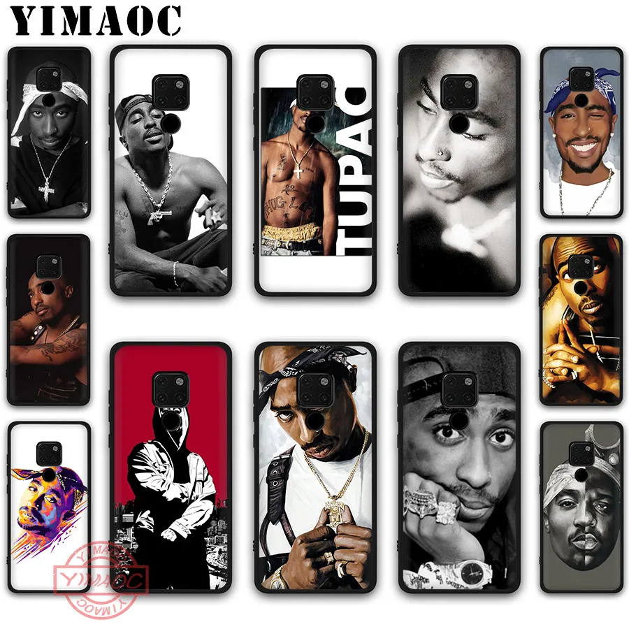 Мягкий силиконовый чехол YIMAOC 2pac Tupac и Biggie для Huawei Mate 10 20 30 Lite Pro Nova 2i 3i 3 4 5i 2 |