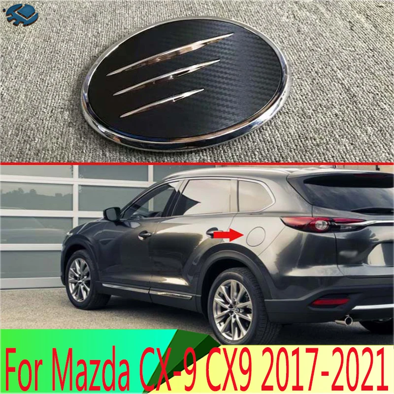 

Крышка для топливного бака Mazda CX-9 CX9 2017-2021, декоративные аксессуары, защитная крышка для тюнинга автомобиля