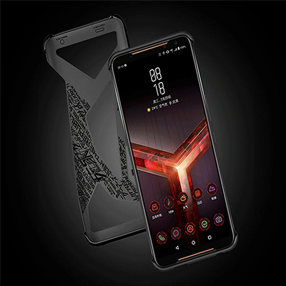 Игровой защитный чехол для мобильного телефона Asus ROG2 креативный полый дизайн задняя крышка защитный чехол для Asus ROG2