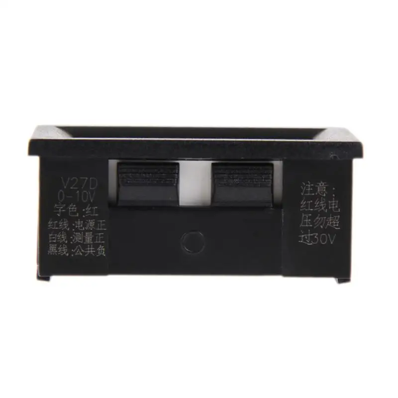 Мини DC 0-10V RGB Светодиодная панель дисплей цифрового вольтметра вольтметр