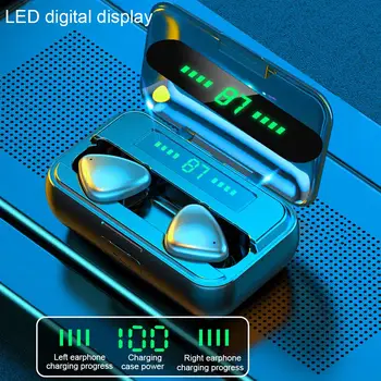 

Bluetooth Earphones True Wireless Headphones 5.0 TWS in-Ear Earbuds IPX5 Waterproof Mini Headset 3D Stereo Sound Sport Earpiece