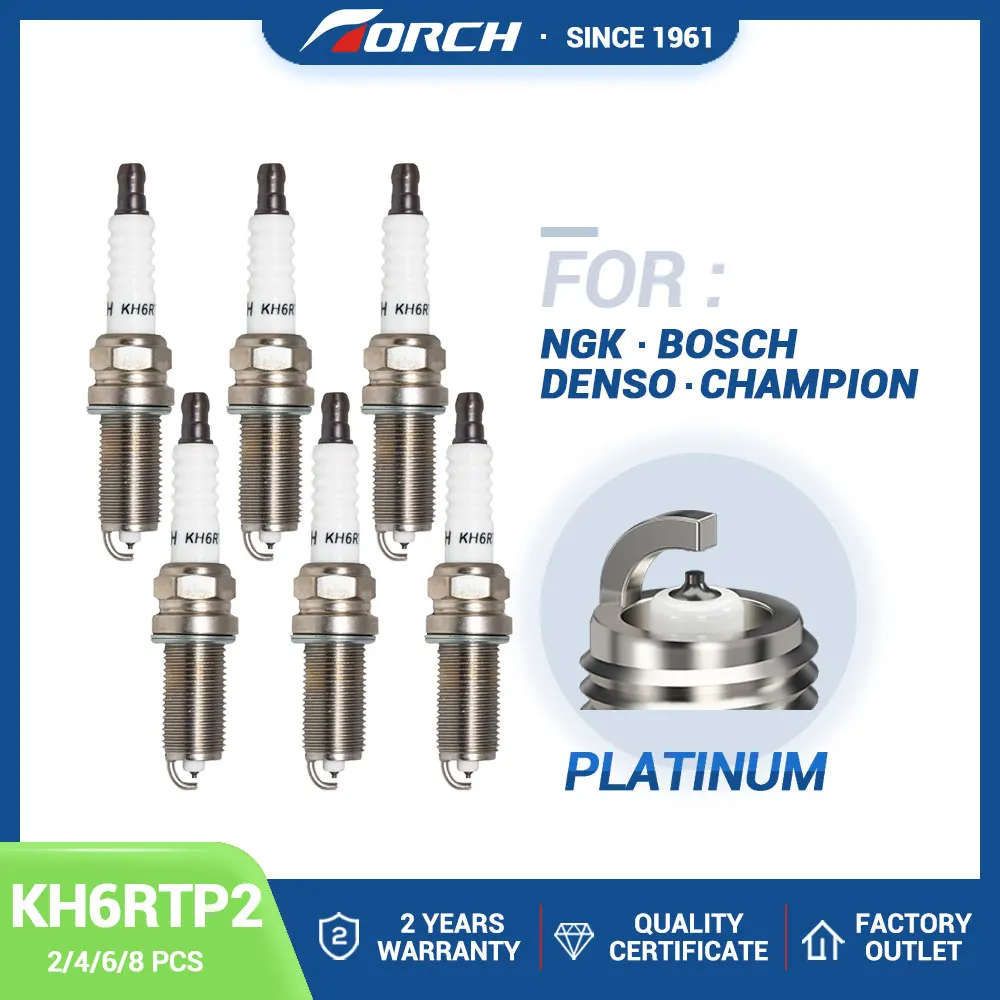 

China Original TORCH KH6RTP2 Platinum Standard Spark Plug Longer Life Time